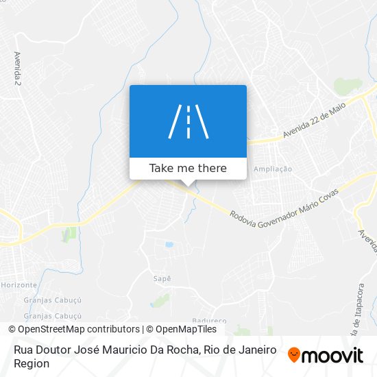 Mapa Rua Doutor José Mauricio Da Rocha