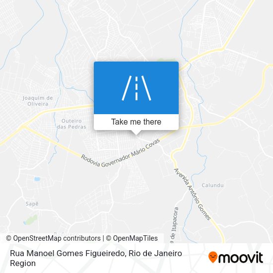Rua Manoel Gomes Figueiredo map