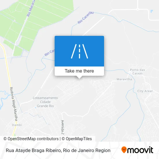 Rua Atayde Braga Ribeiro map