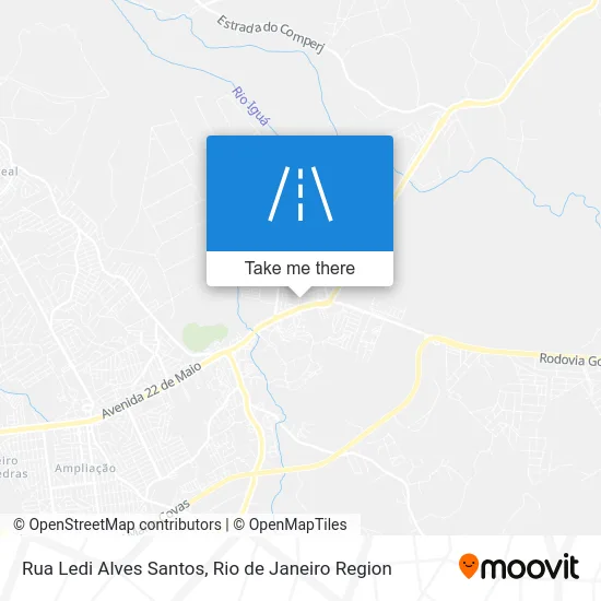Rua Ledi Alves Santos map