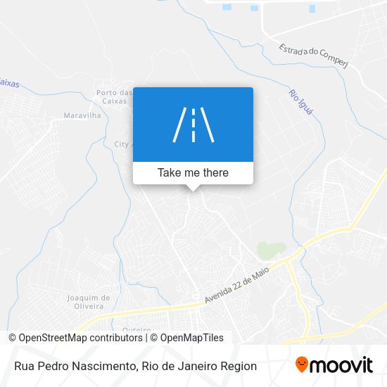 Rua Pedro Nascimento map