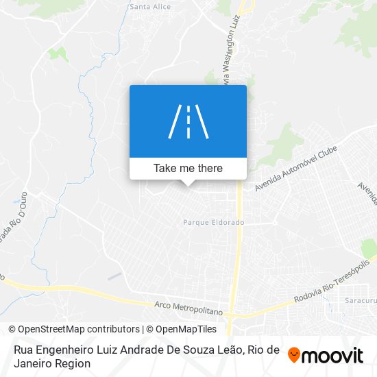 Mapa Rua Engenheiro Luiz Andrade De Souza Leão