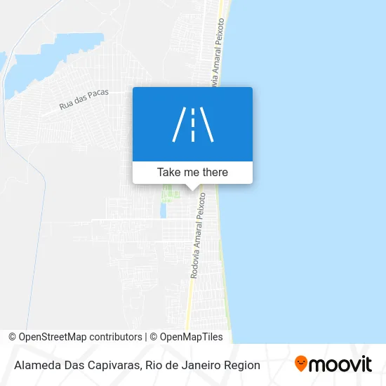 Alameda Das Capivaras map