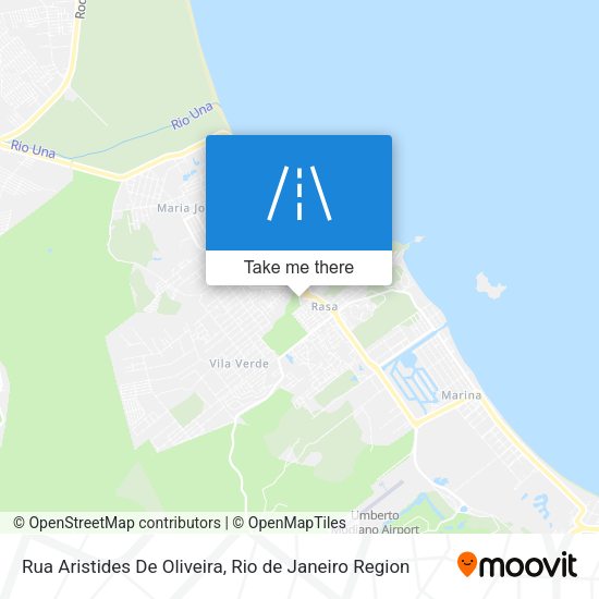Rua Aristides De Oliveira map