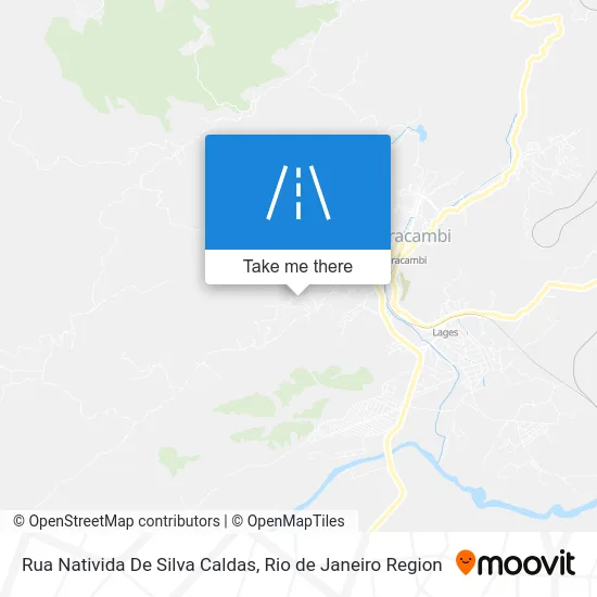 Rua Nativida De Silva Caldas map