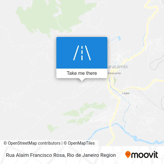 Rua Alaim Francisco Rosa map