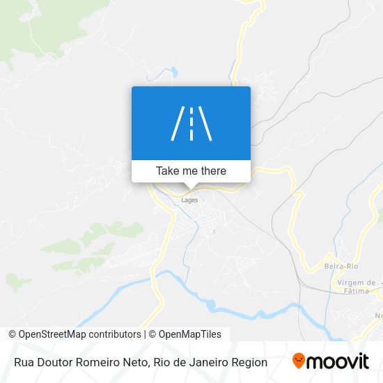 Rua Doutor Romeiro Neto map