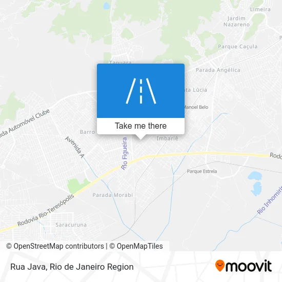 Rua Java map