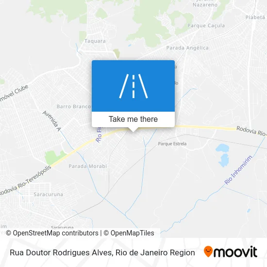 Rua Doutor Rodrigues Alves map