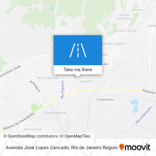 Avenida José Lopes Cancado map