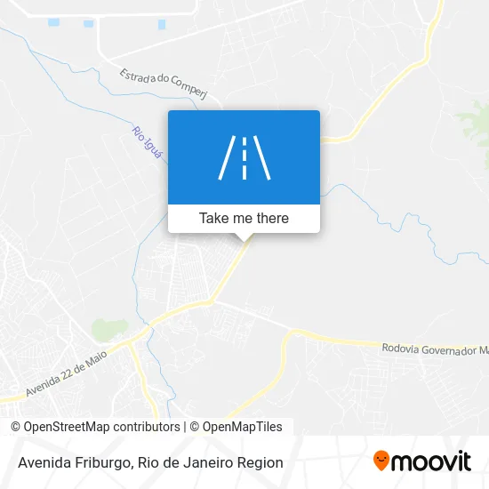 Avenida Friburgo map