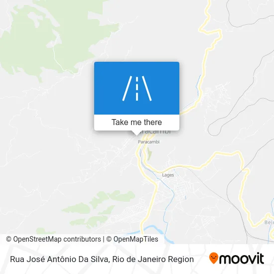 Rua José Antônio Da Silva map