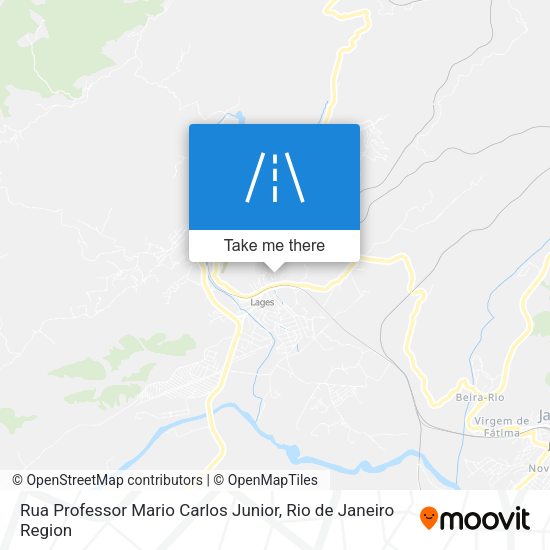 Rua Professor Mario Carlos Junior map