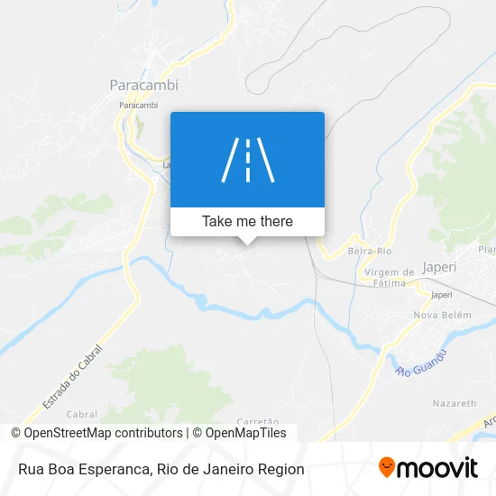 Rua Boa Esperanca map