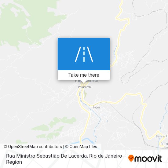 Rua Ministro Sebastião De Lacerda map
