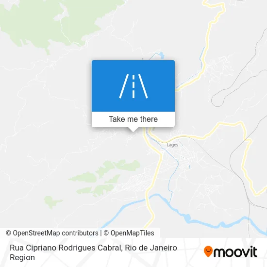 Rua Cipriano Rodrigues Cabral map