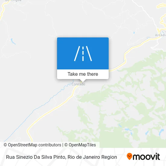 Rua Sinezio Da Silva Pinto map