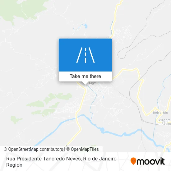 Rua Presidente Tancredo Neves map