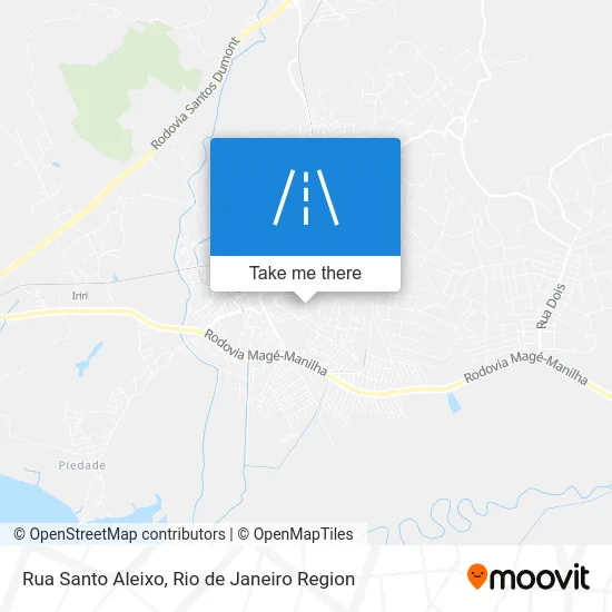 Rua Santo Aleixo map
