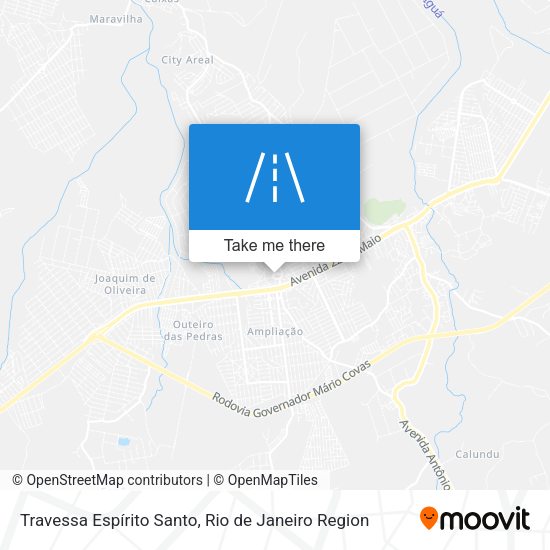 Travessa Espírito Santo map
