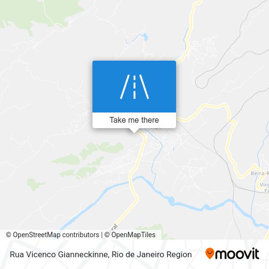 Rua Vicenco Gianneckinne map