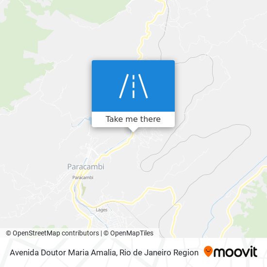 Mapa Avenida Doutor Maria Amalia