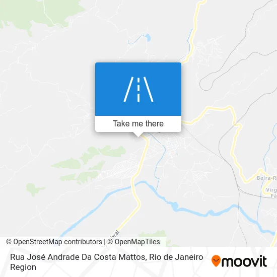 Rua José Andrade Da Costa Mattos map