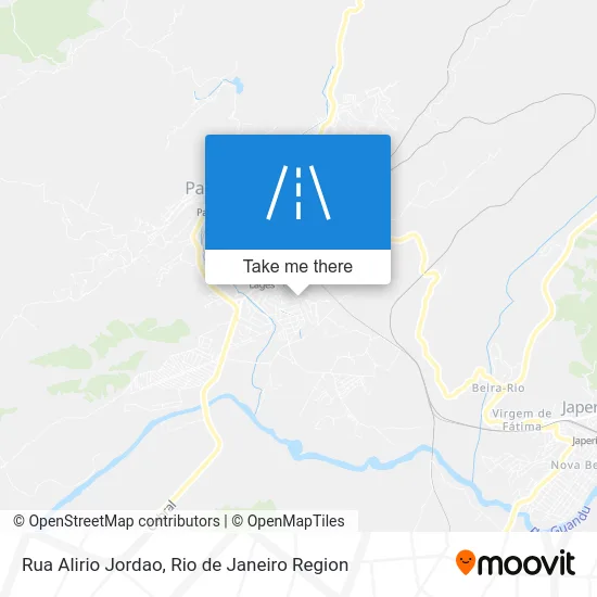 Rua Alirio Jordao map