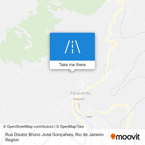 Rua Doutor Bruno José Gonçalves map