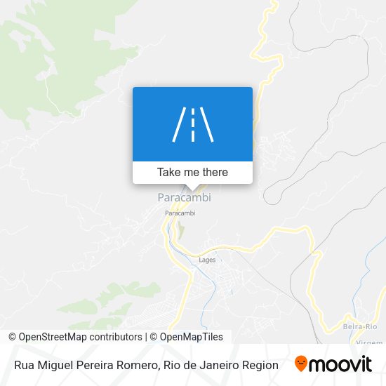 Rua Miguel Pereira Romero map