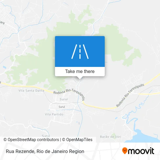 Rua Rezende map