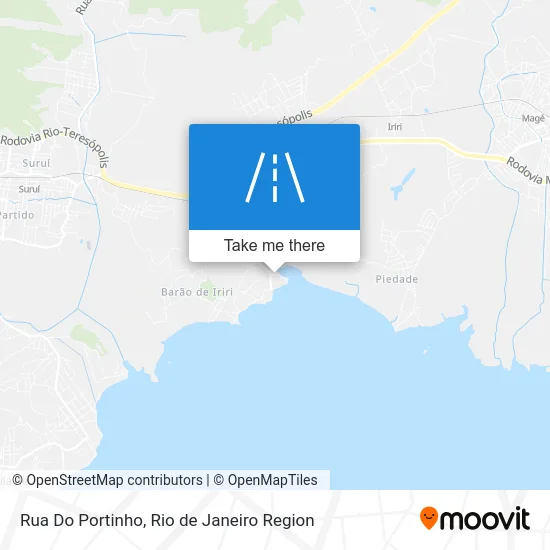 Rua Do Portinho map