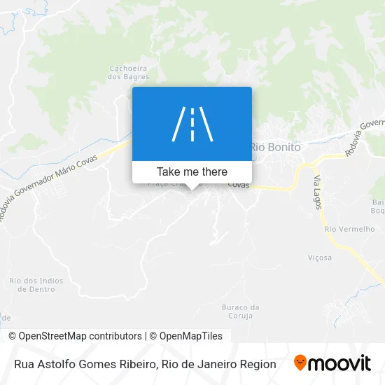 Rua Astolfo Gomes Ribeiro map