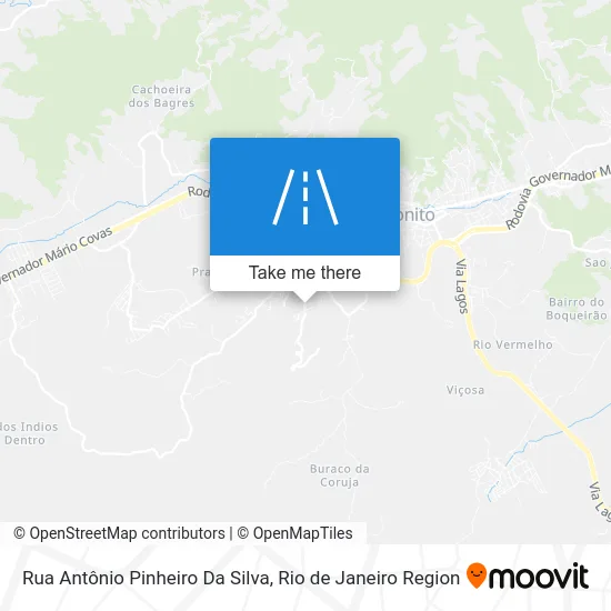 Rua Antônio Pinheiro Da Silva map