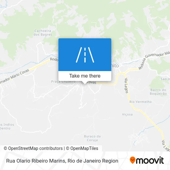 Rua Olario Ribeiro Marins map