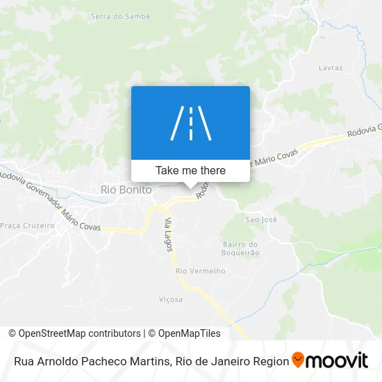 Rua Arnoldo Pacheco Martins map