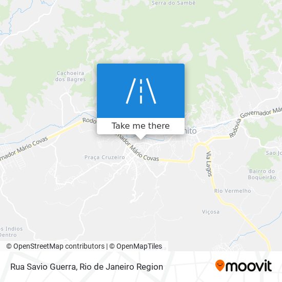 Rua Savio Guerra map