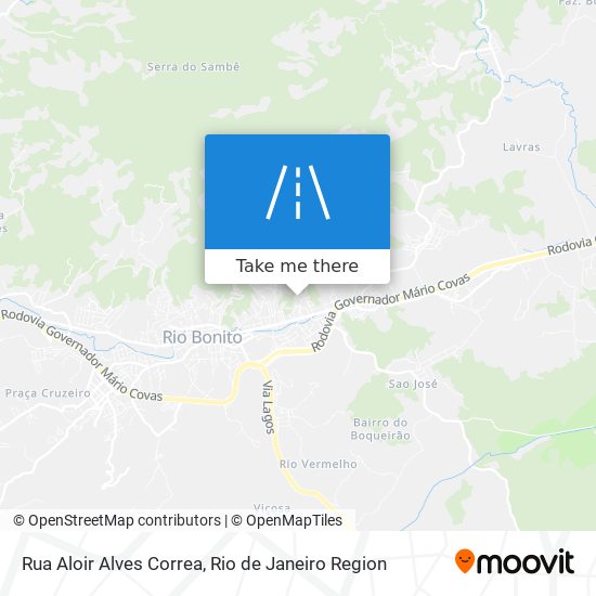 Rua Aloir Alves Correa map