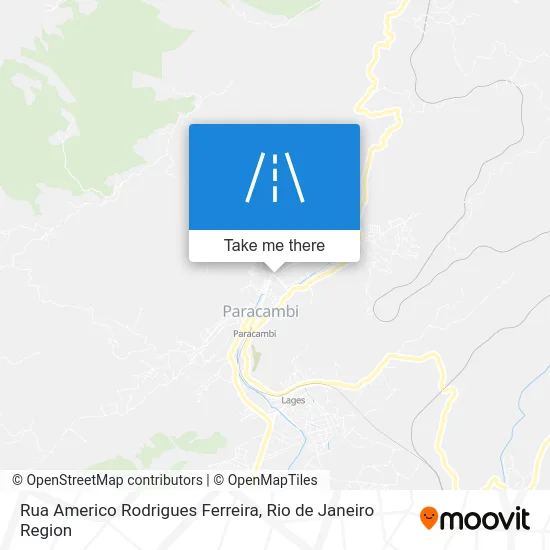 Rua Americo Rodrigues Ferreira map