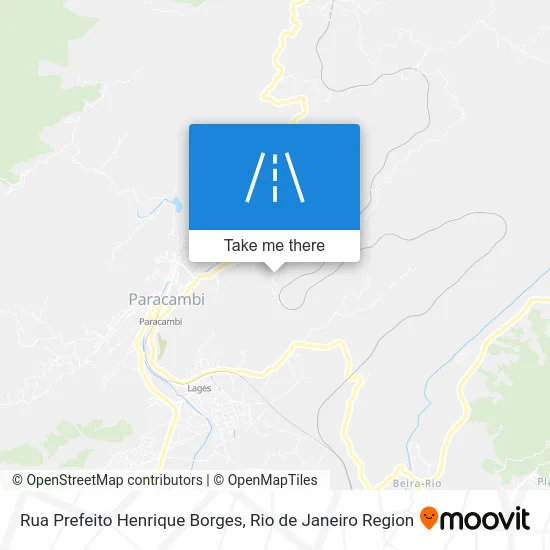 Rua Prefeito Henrique Borges map