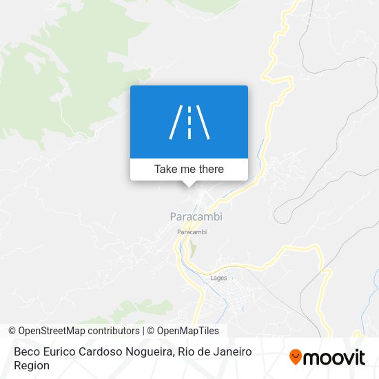 Beco Eurico Cardoso Nogueira map