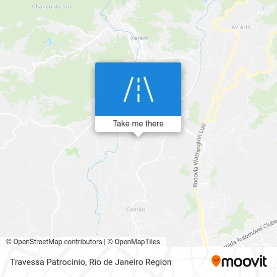 Travessa Patrocinio map