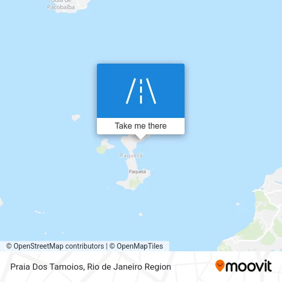Praia Dos Tamoios map