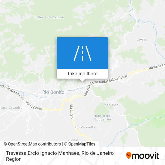 Travessa Ercio Ignacio Manhaes map