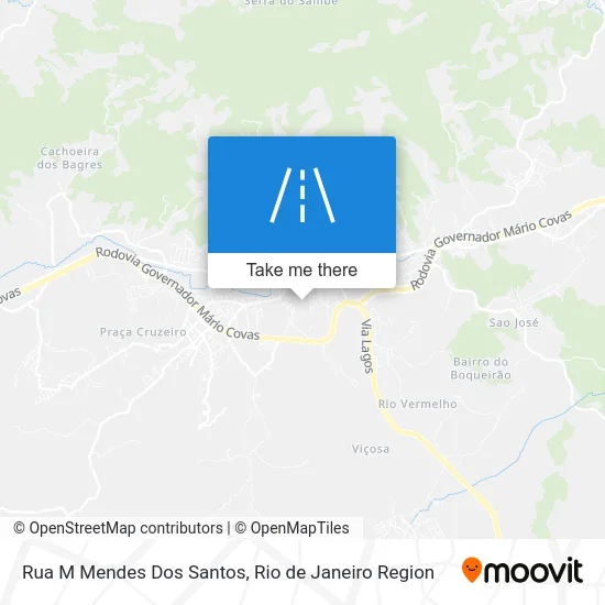 Rua M Mendes Dos Santos map