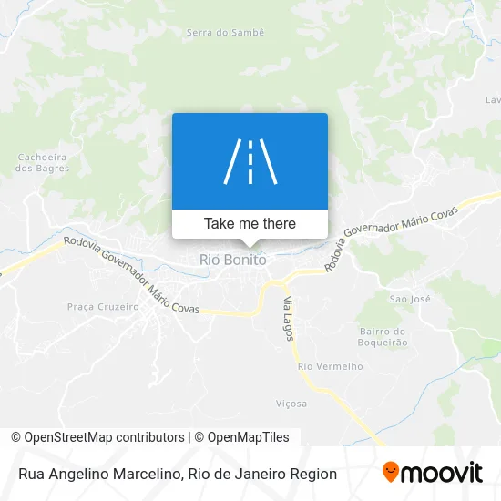 Rua Angelino Marcelino map