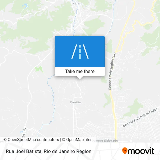 Rua Joel Batista map