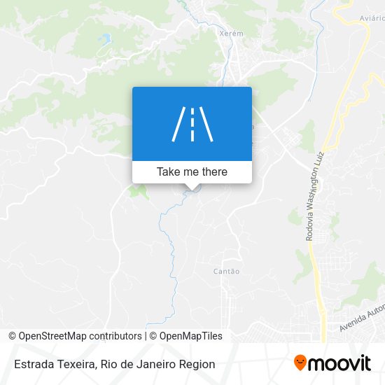 Estrada Texeira map