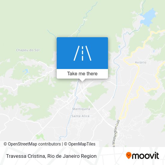 Travessa Cristina map