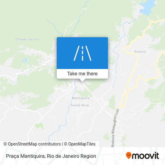 Praça Mantiquira map